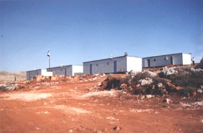 הקרוונים הראשונים של שבות רחל